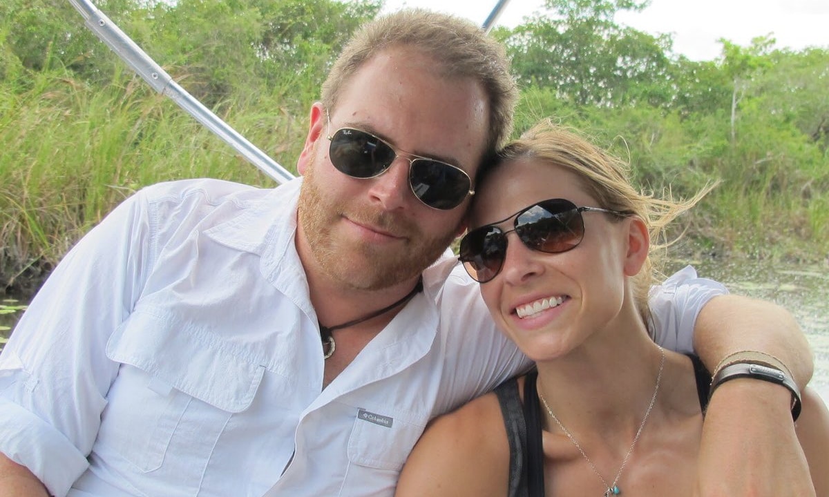 Whom is Josh Gates married to? 